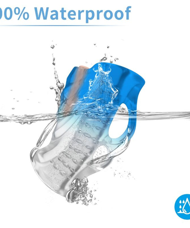 ARMONY - DITO MASTURBATORE E VIBRATORE BLU GRADIENTE