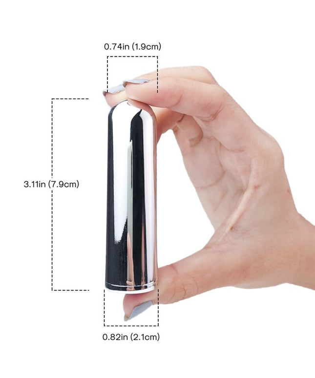 ARMONY - VIBRATORE BULLET ARGENTO 2.1 CM X 7.9 CM