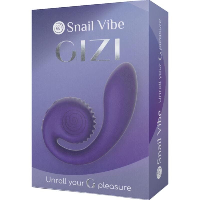 snail vibe gizi dual stimolatore rosa