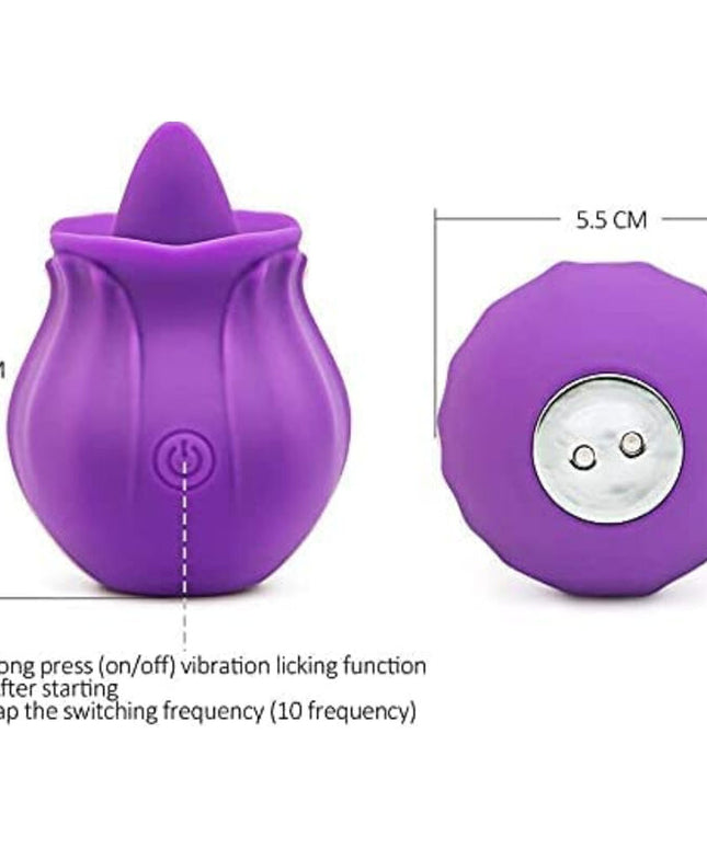 ARMONY - VIBRATORE DI FICHI CON LINGUA