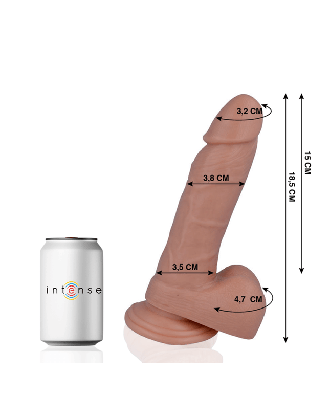 MR INTENSE - 14 PENE REALISTICO 18.5 CM -O- 3.8 CM - Only Vibes