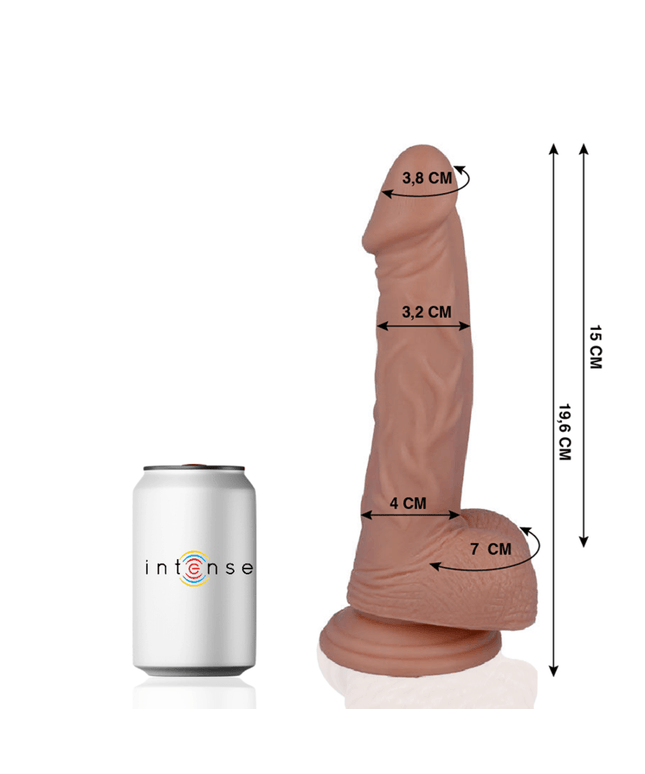 MR INTENSE - 16 PENE REALISTICO 19.6 CM -O- 3.2 CM - Only Vibes