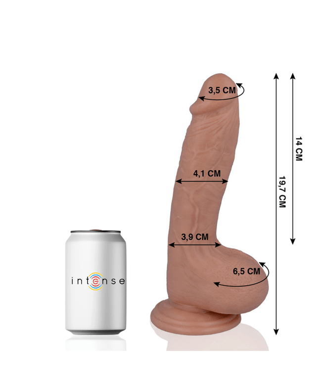 MR INTENSE - 17 PENE REALISTICO 19.7 CM -O- 4.1 CM - Only Vibes
