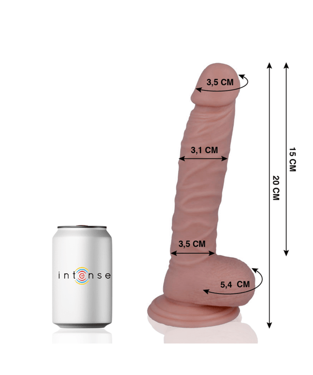 MR INTENSE - 19 REALISTIC PENIS 20 CM -O- 3.1 CM - Only Vibes