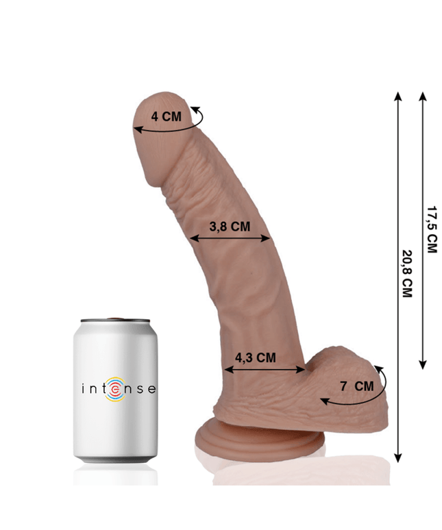 MR INTENSE - 23 PENE REALISTICO 20,8 CM -O- 3,8 CM - Only Vibes