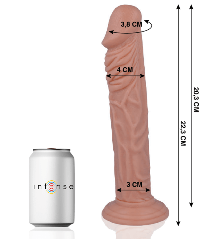 MR INTENSE - 27 PENE REALISTICO 22.3 CM -O- 4 CM - Only Vibes