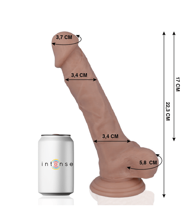 MR INTENSE - 28 PENE REALISTICO 22.3 CM -O- 3.4 CM - Only Vibes