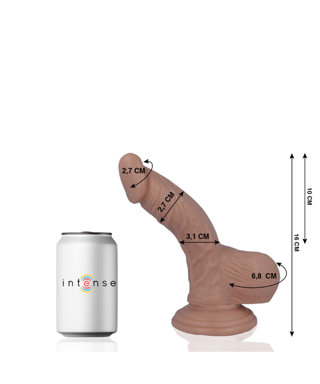 MR INTENSE - 2 PENE REALISTICO 16 CM -O- 2.7 CM - Only Vibes