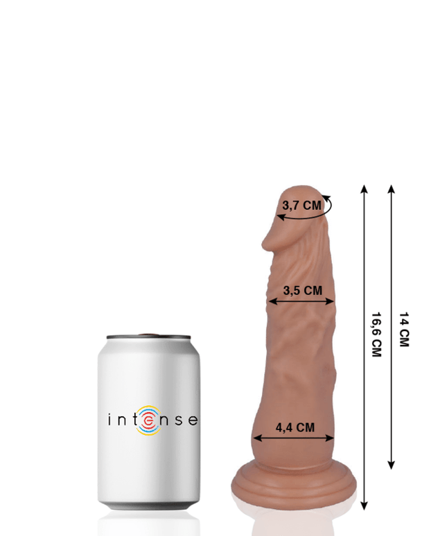 MR INTENSE - 6 PENE REALISTICO 16.6 CM -O- 4.4 CM - Only Vibes