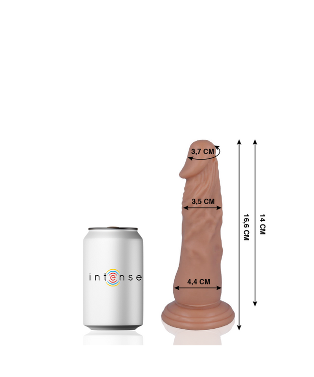 MR INTENSE - 6 PENE REALISTICO 16.6 CM -O- 4.4 CM