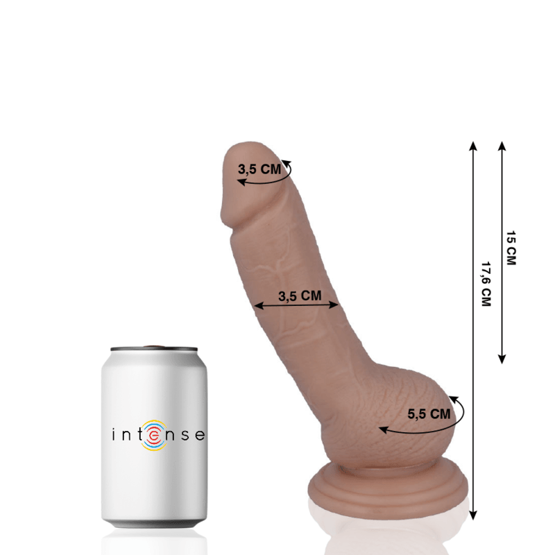 MR INTENSE - 8 PENE REALISTICO 17.6 CM -O- 3.5 CM - Only Vibes