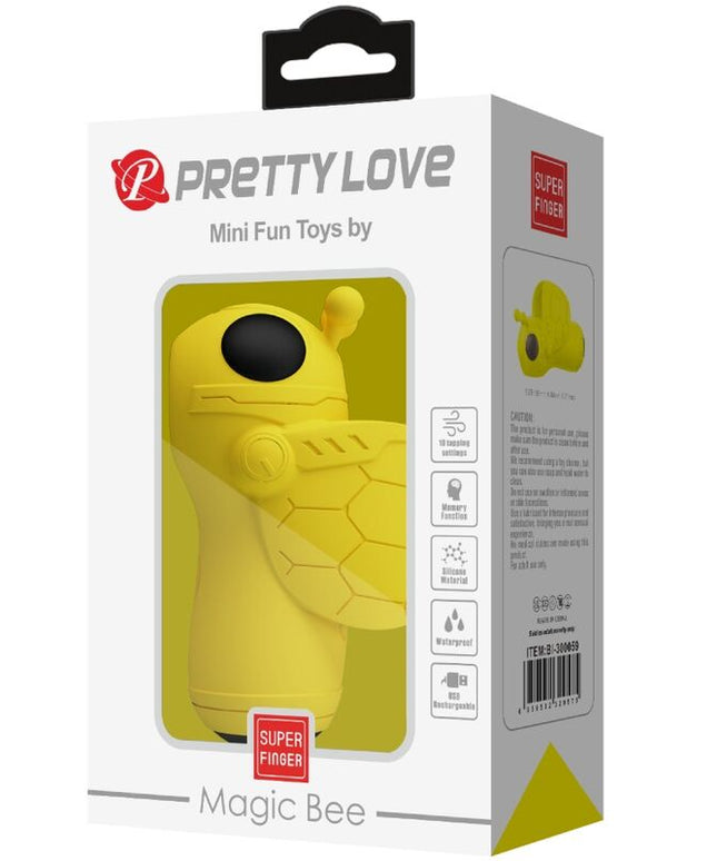 PRETTY LOVE - MINI GIOCATTOLI DIVERTENTI DI MAGIC BEE VIBRATORE E VENTOSA