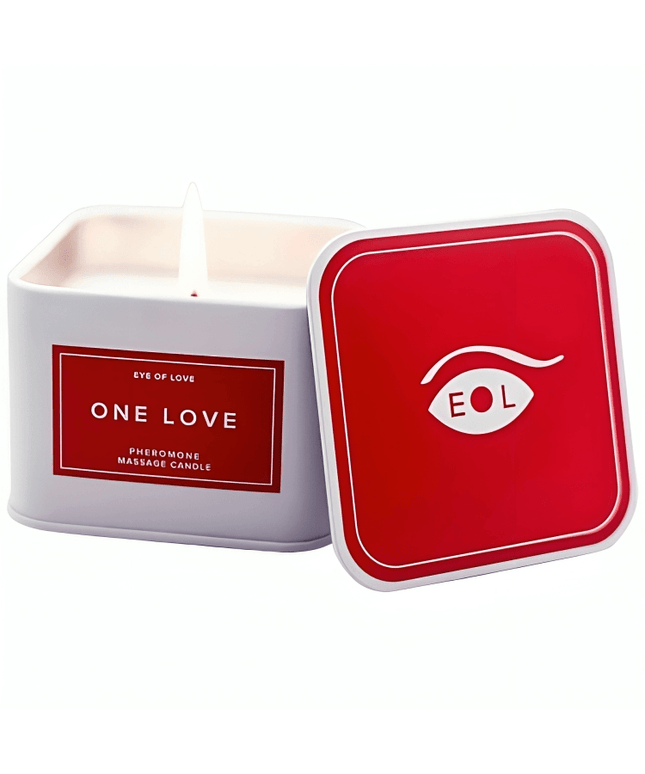 eye of love candela da massaggio one love per donne 150 ml