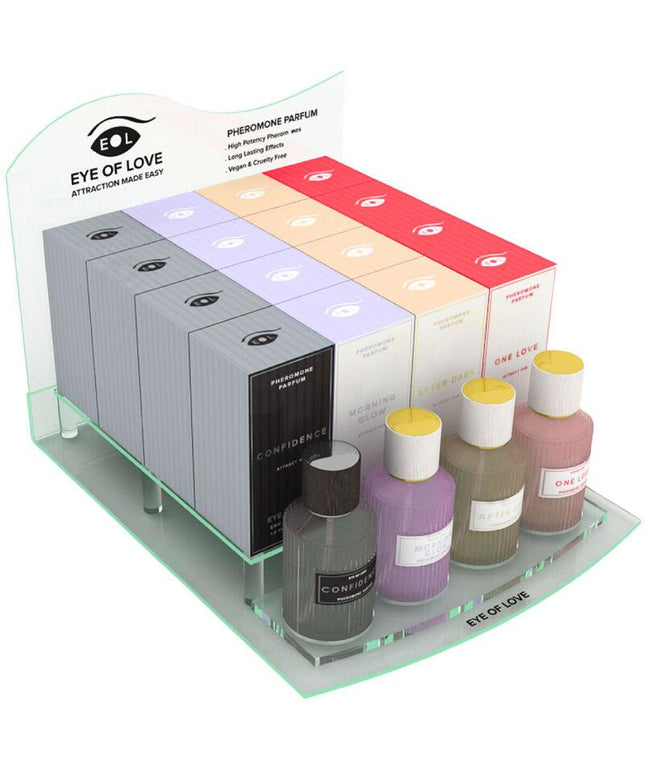 eye of love profumo espositore deluxe 50 ml 16 pezzi tester