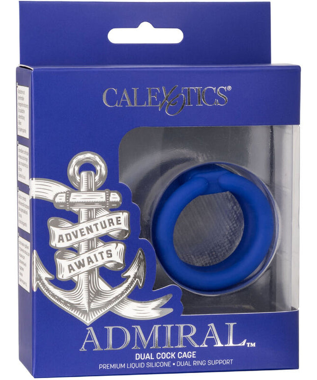 CALEXOTICS - ADMIRAL GABBIA DOPPIA PER CAZZI BLU
