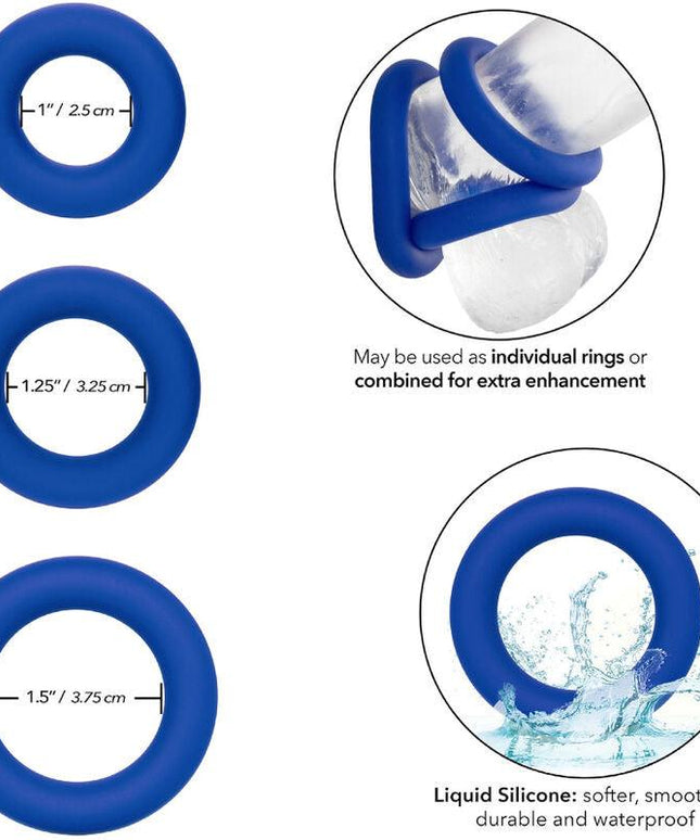 admiral set anelli per il cazzo blu