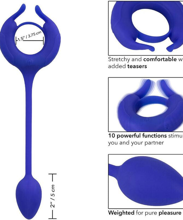 admiral anello per cazzo pesato blu