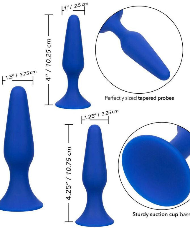 admiral kit 3 plug anali blu