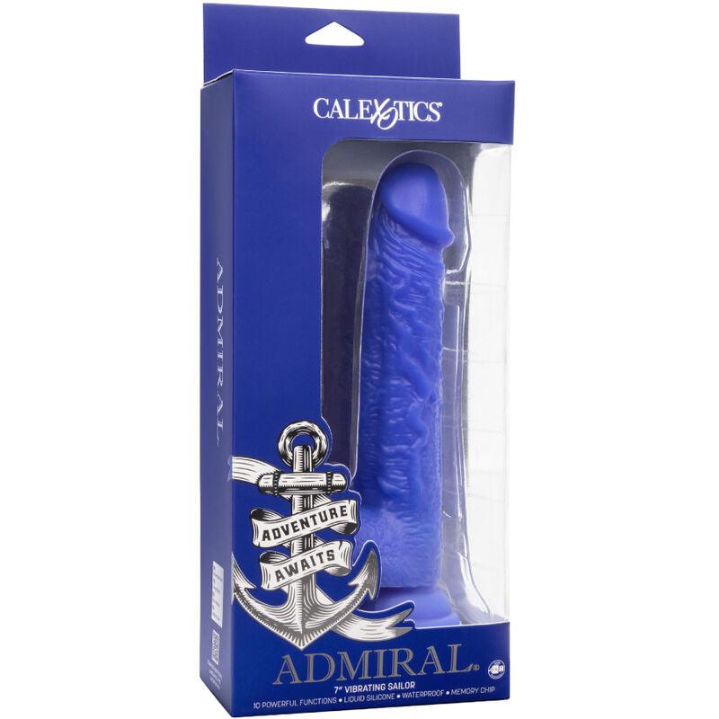 admiral vibratore dildo realistico sailor blu