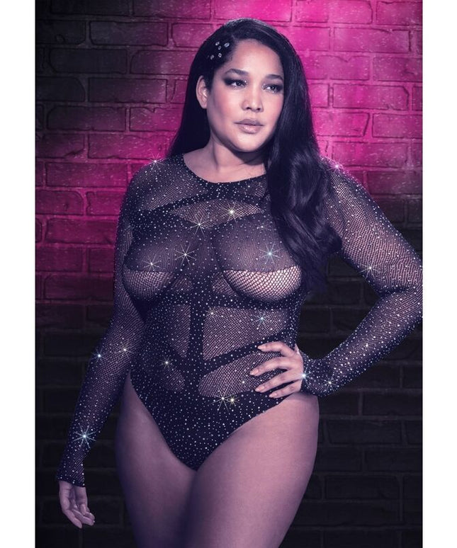 CALEXOTICS - RADIANCE BODY MANICA LUNGA RHINE TAGLIA PLUS