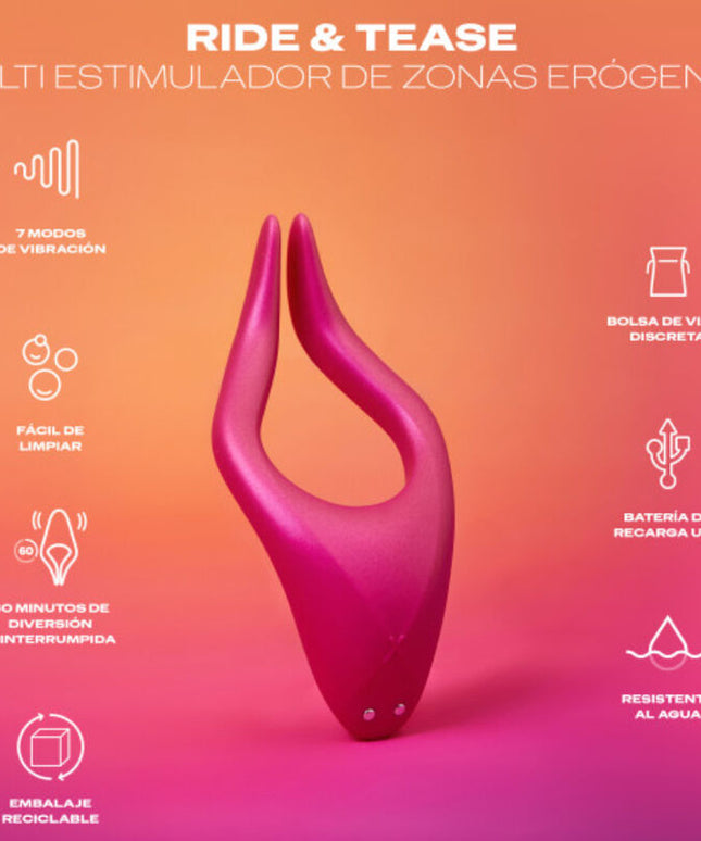 DUREX - GIOCATTOLO MULTISTIMOLATORE RIDE & TEASE