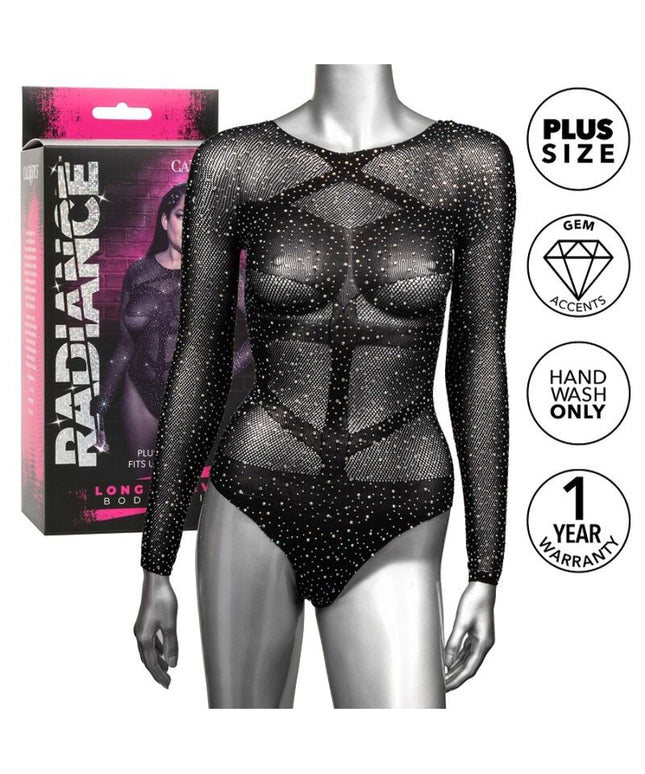 CALEXOTICS - RADIANCE BODY MANICA LUNGA RHINE TAGLIA PLUS