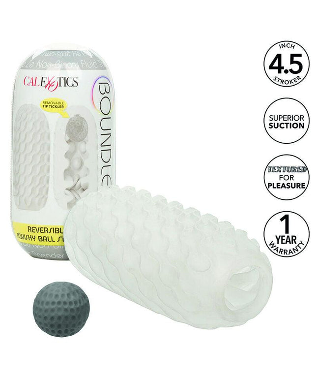 california exotics boundless sfera squishy reversibile gialla