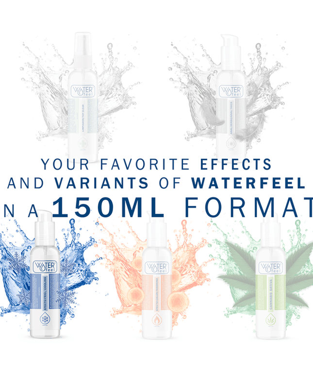 WATERFEEL - LUBRIFICANTE EFFETTO FREDDO 150 ML - Only Vibes