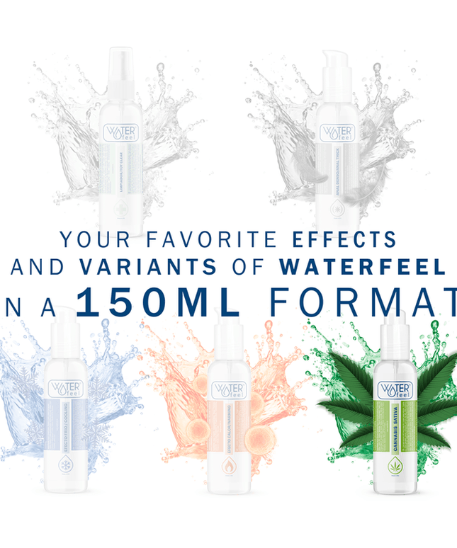 WATERFEEL - LUBRIFICANTE ALLA CANNABIS 150 ML - Only Vibes