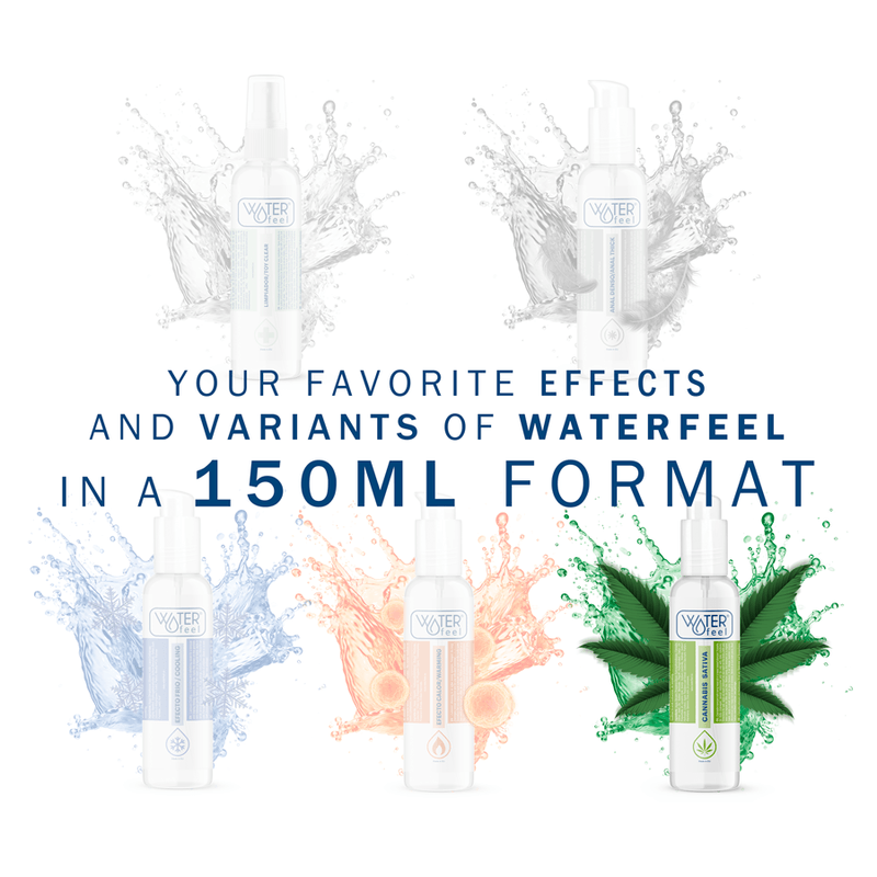 WATERFEEL - LUBRIFICANTE ALLA CANNABIS 150 ML - Only Vibes