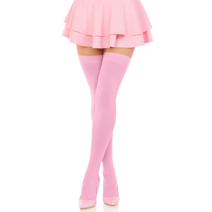 leg avenue calzini in nylon rosa