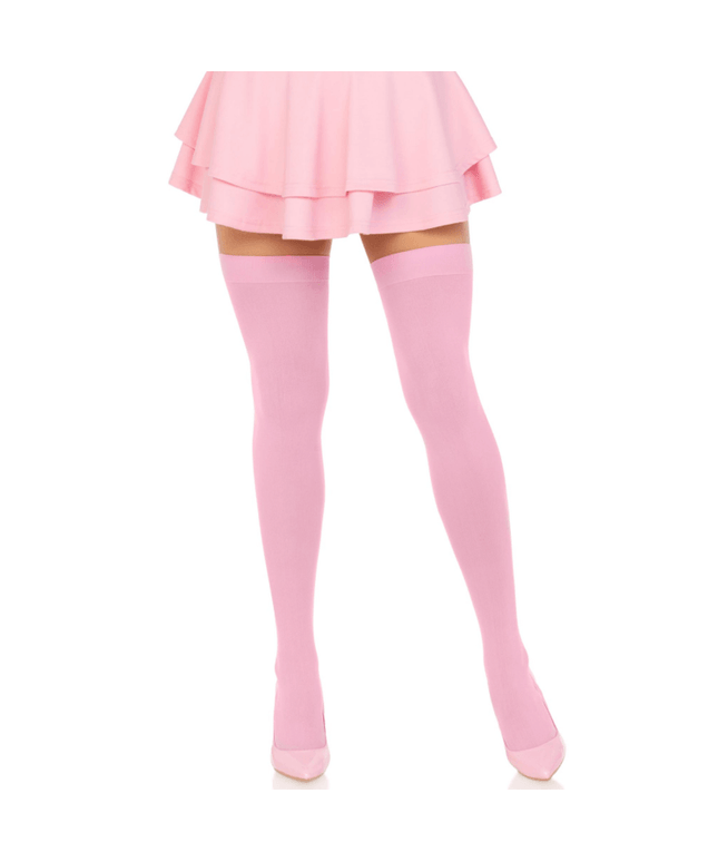 leg avenue calzini in nylon rosa