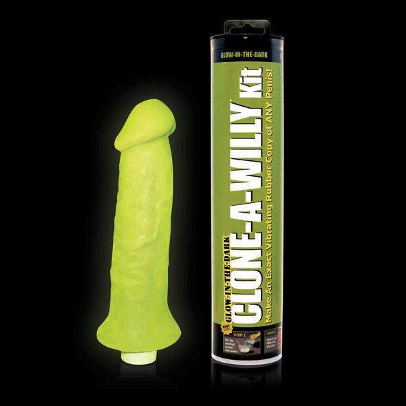 CLONE A WILLY - CLONATORE DEL PENE WILLY LUMINESCENTE VERDE CON VIBRATORE - Only Vibes