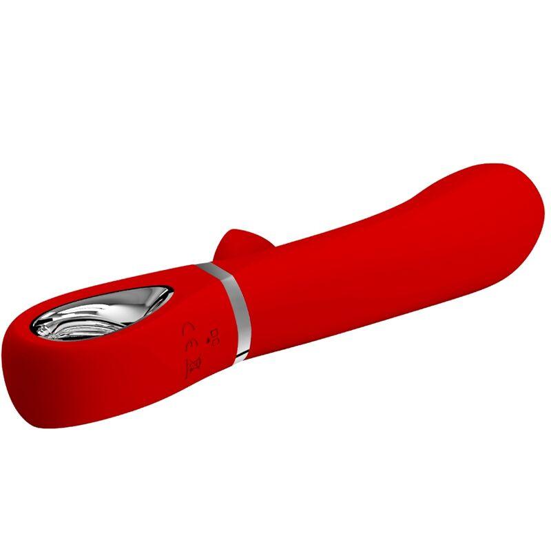 pretty love vibratore multifunzione g spot thomas rosso