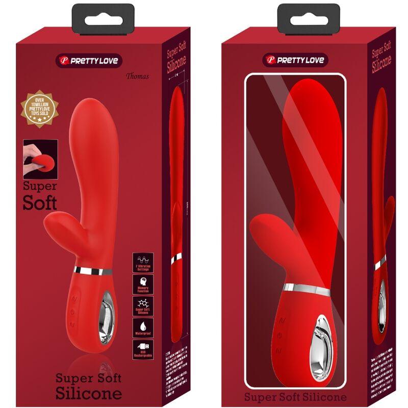 pretty love vibratore multifunzione g spot thomas rosso