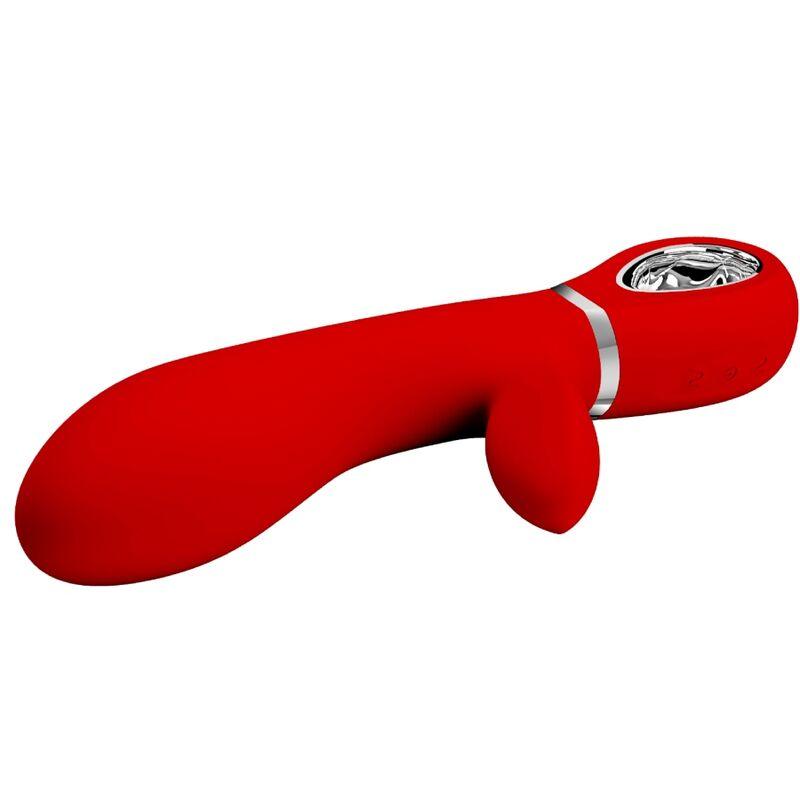 pretty love vibratore multifunzione g spot thomas rosso