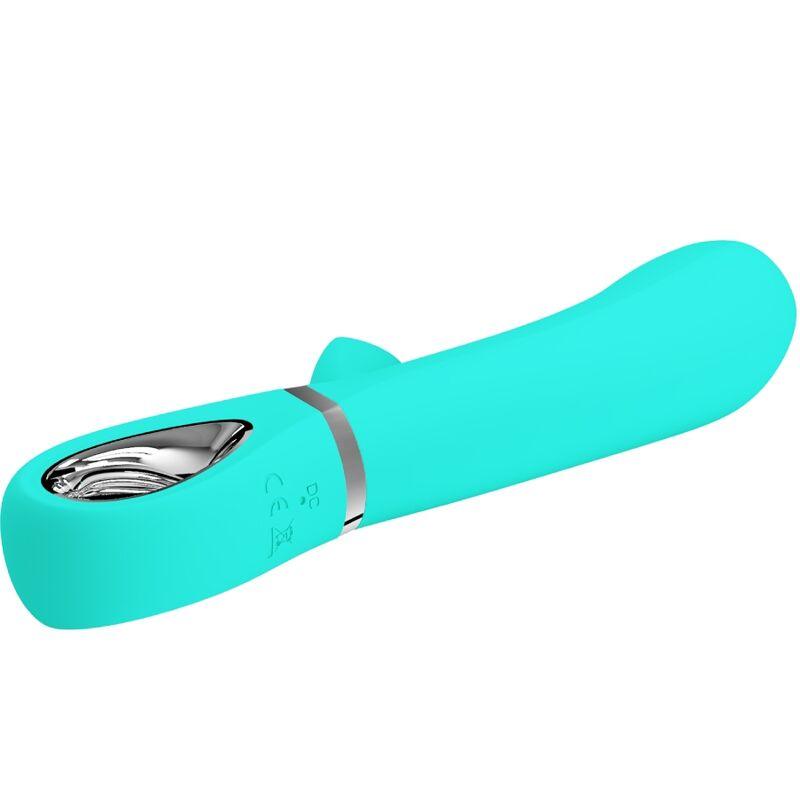 pretty love vibratore multifunzione g spot thomas verde acqua