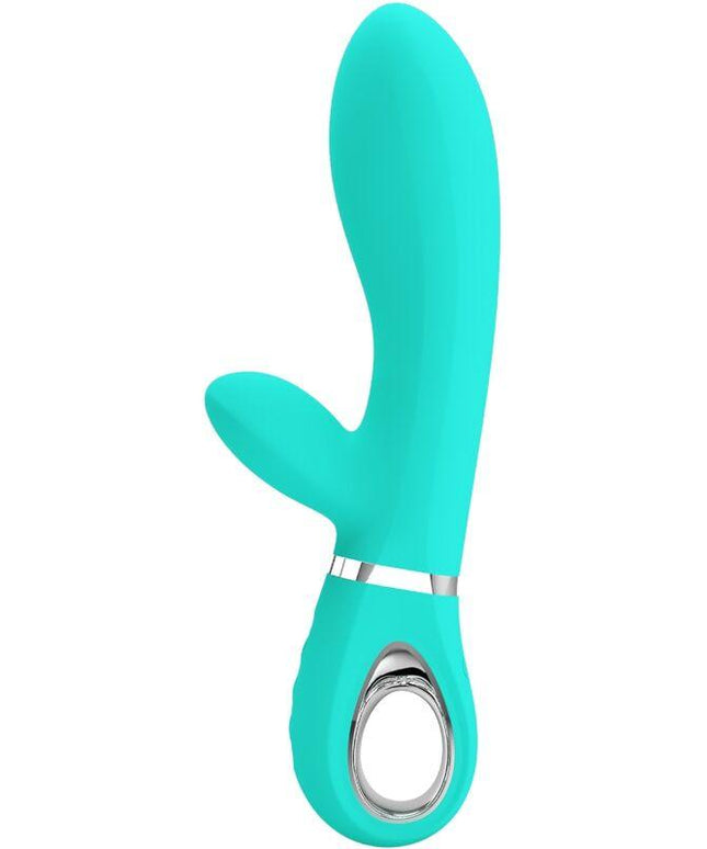 pretty love vibratore multifunzione g spot thomas verde acqua