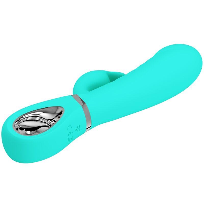 pretty love vibratore multifunzione g spot prescott verde acqua