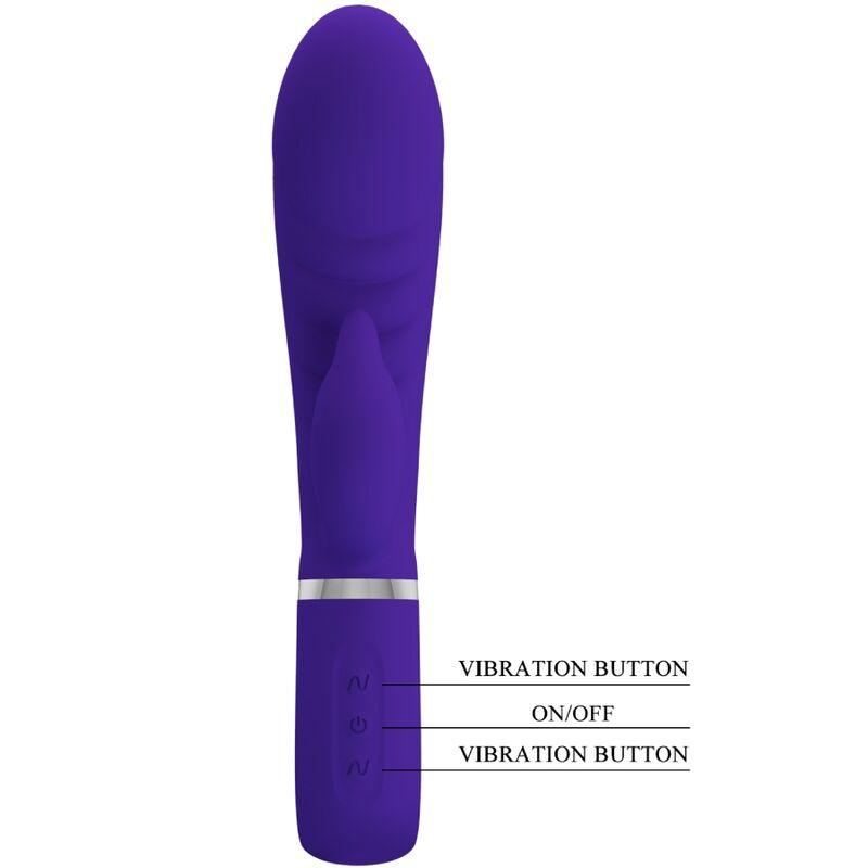 pretty love vibratore multifunzione g spot prescott viola