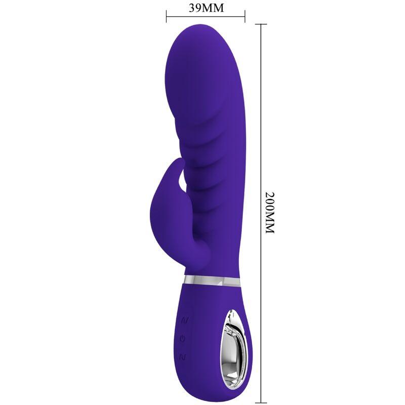 pretty love vibratore multifunzione g spot prescott viola