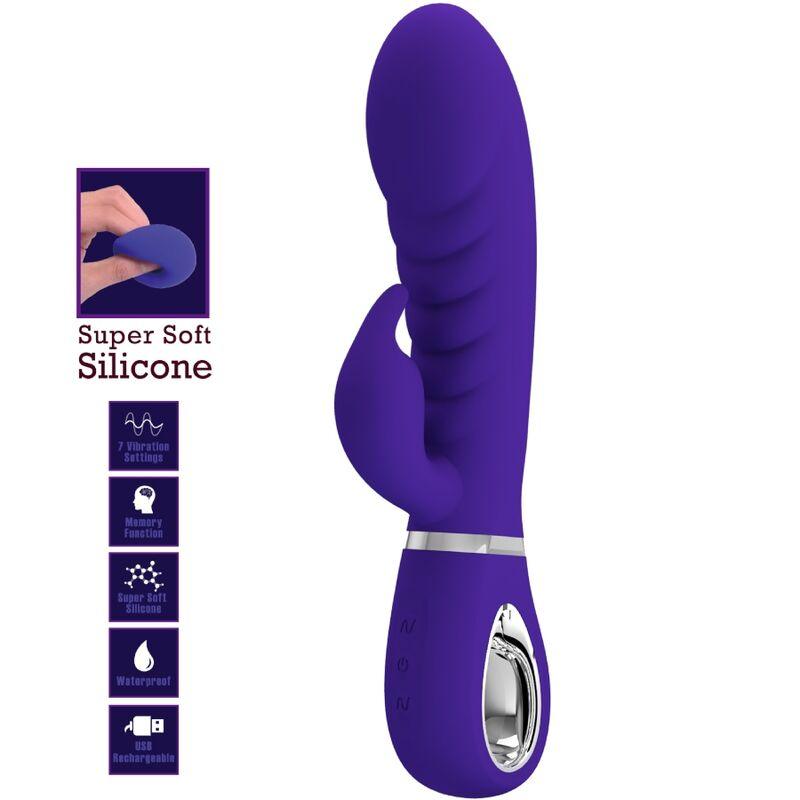 pretty love vibratore multifunzione g spot prescott viola