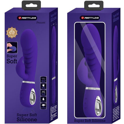 pretty love vibratore multifunzione g spot prescott viola