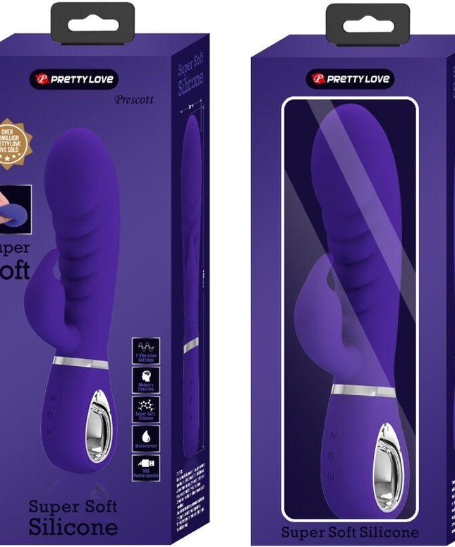 pretty love vibratore multifunzione g spot prescott viola