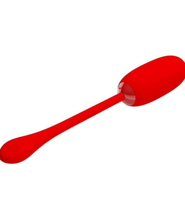 pretty love uovo vibrante julius impermeabile ricaricabile rosso