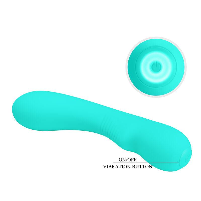 pretty love vibratore ricaricabile prescott verde acqua