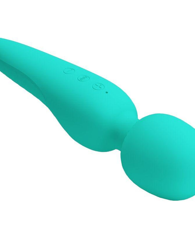 pretty love massaggiatore meredith 12 modalit di vibrazione verde acqua