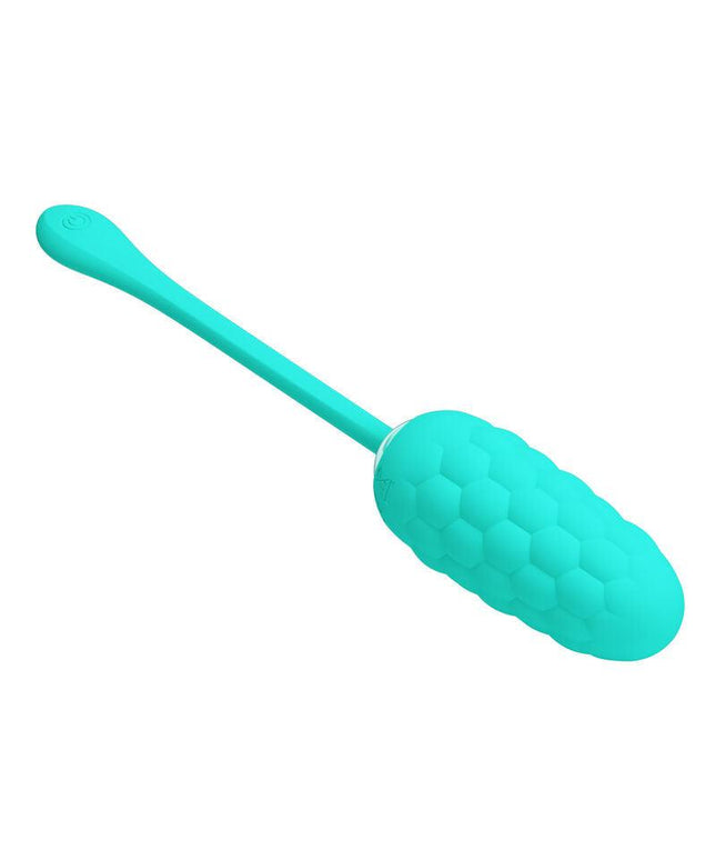 pretty love uovo vibrante con texture marina ricaricabile verde acqua