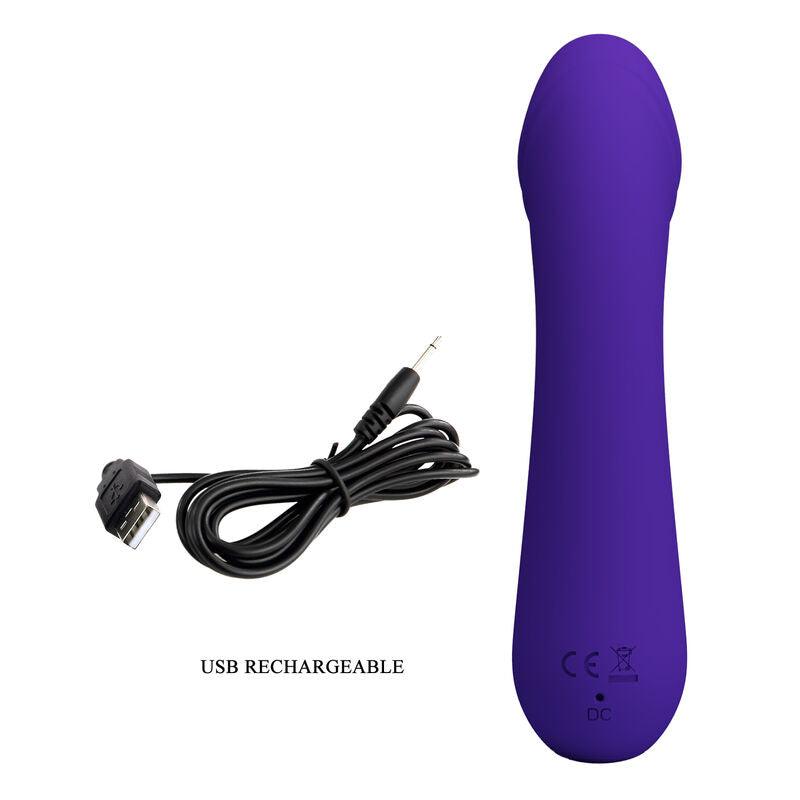 pretty love vibratore ricaricabile cetus viola