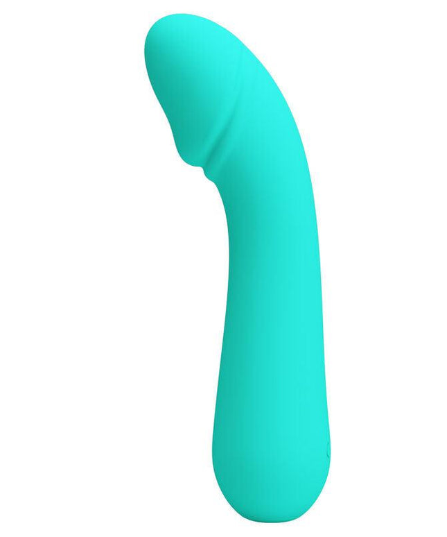 pretty love vibratore ricaricabile cetus verde acqua